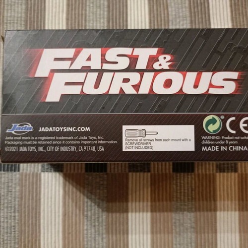 Fast and Furious collectible Dom's Plymouth Road Runner 1:32 like new