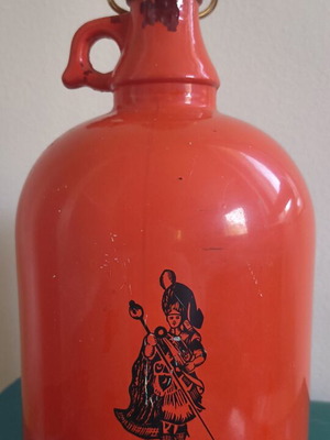 Whiskey Jug 1 Gallon vintage used with original lock and keys