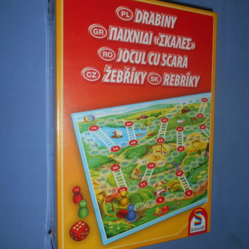 Board game Snakes and Ladders Schmidt new, sealed packaging