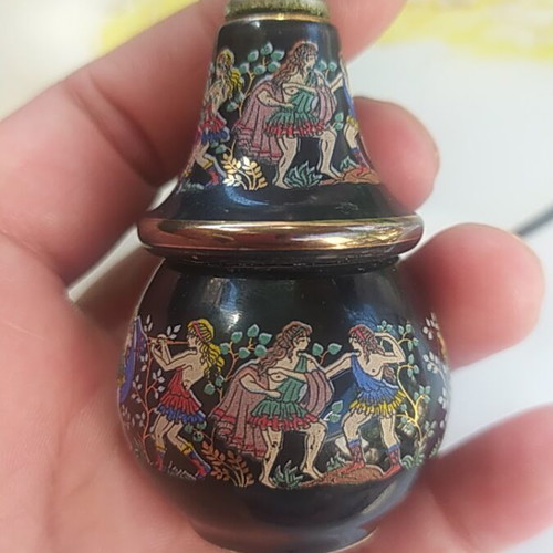 Vintage Greek perfume bottle