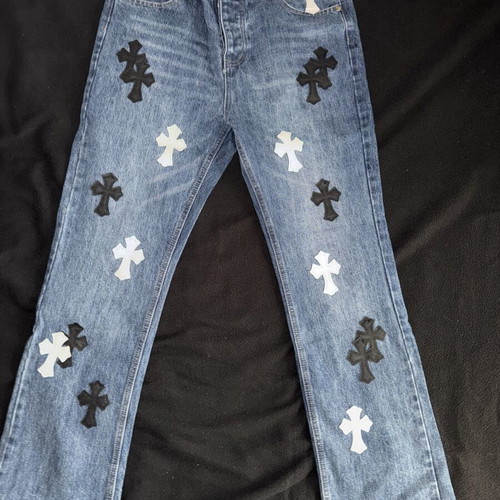 Chrome Hearts Jean small fit, new, blue