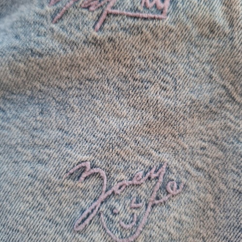 Zara Girls' Denim Shorts Like New, Size 128 cm, Age 8-9