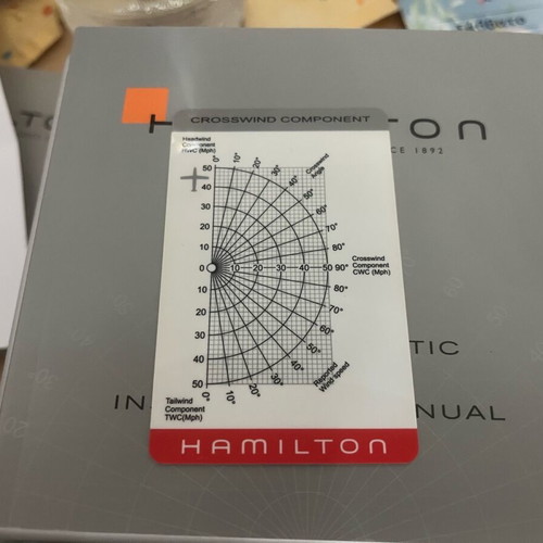 Ρολόι Hamilton Khaki X Wind μεταχειρισμένο, αυτόματο pilot style, μαύρο