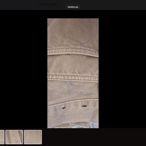 Gap men's jeans used, beige, size 34 waist, length 32-33