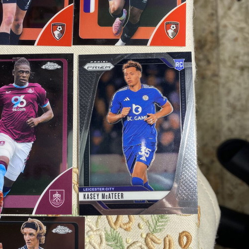 Topps Gold and Panini Prizm Base Premier League Collection new
