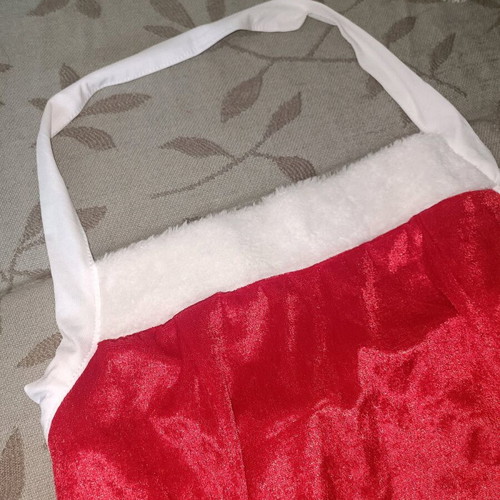 Santa Claus costume like new with hat and belt