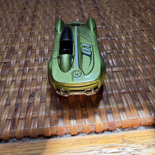 Hot Wheels 2000 Monoposto Race Car used, green Metalflake