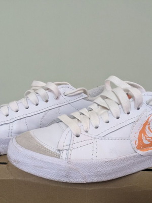 Nike Blazer Low '77 Jumbo men's shoes used, size 43, white