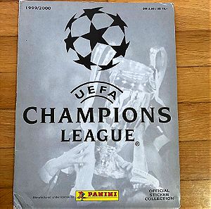 Panini 100% Συμπληρωμένο Άλμπουμ Αυτοκόλλητων UEFA Champions League 1999-2000