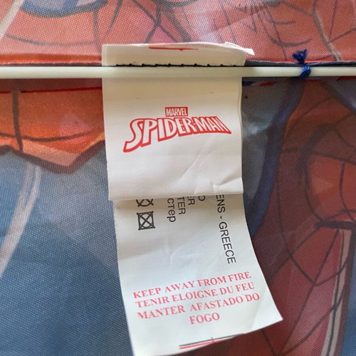 Marvel Spiderman umbrella like new, blue