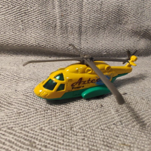Matchbox Mission Chopper helicopter used, 11 cm