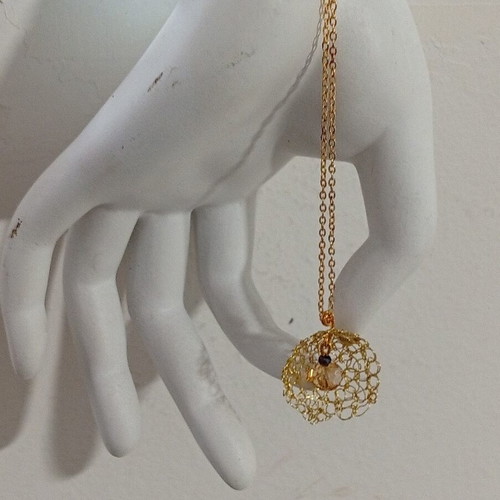 Handmade jewelry wire or knitted