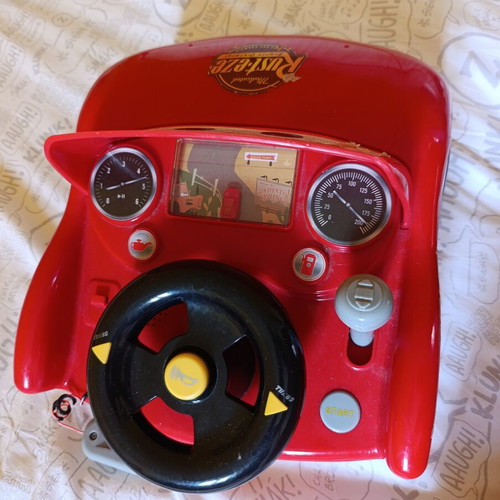 Toy used, not working with worn cable