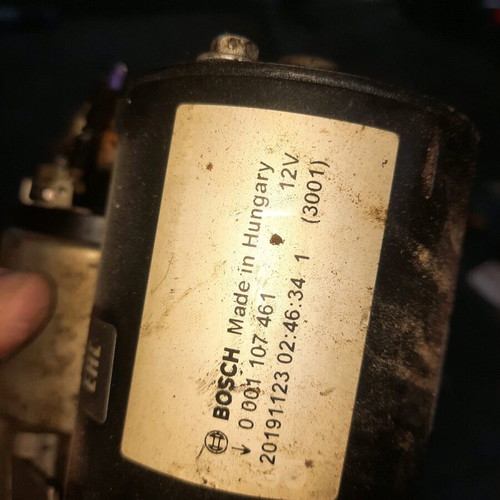 Mercedes ML350 W164 engine starter used
