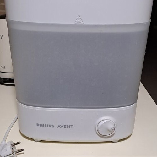 Philips Avent electric steam sterilizer with 2 Dr Brown glass baby bottles gift