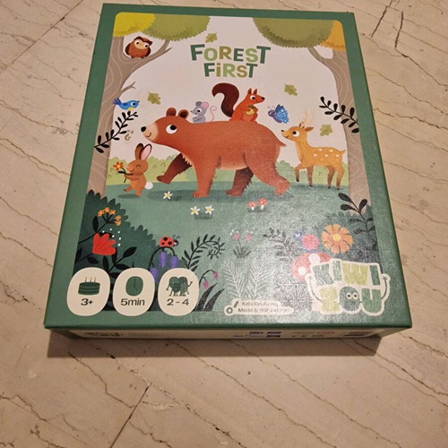 Forest First board game like new for kids 3+ years