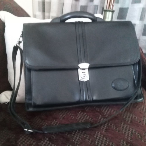 Italian leather bag used