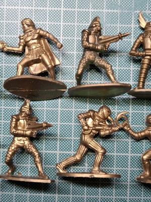 Solpa Space Warriors 1:32 Military Figures used