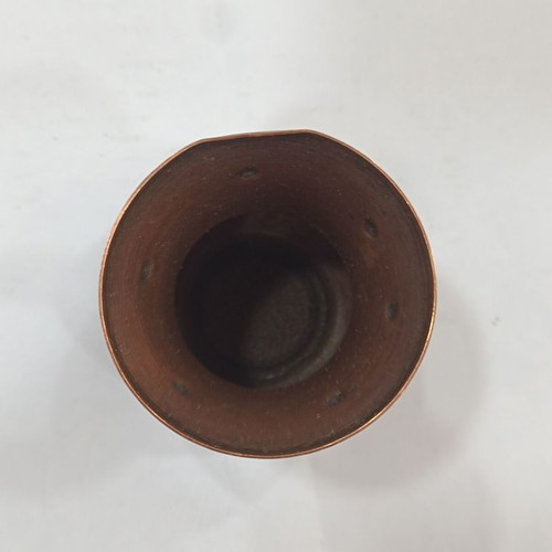 Handmade Copper Vase vintage like new, hammered art