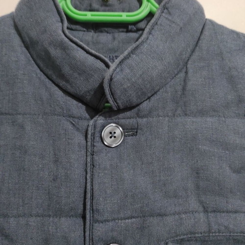 John Henric men's vest L like new, blue