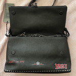 Zadig Voltaire Punk Grained Leather Shoulder Bag New With Tags