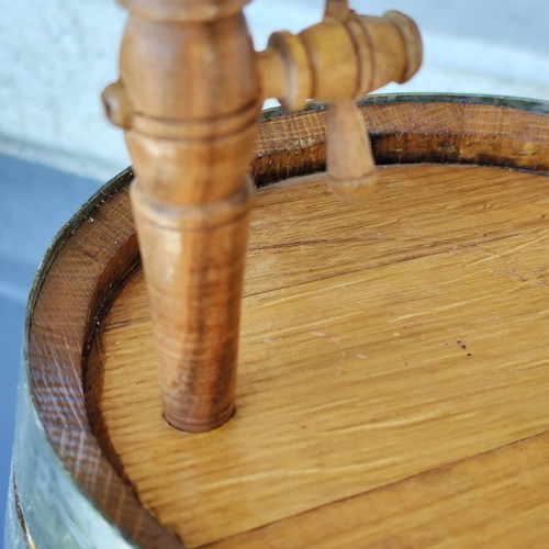 Handmade wooden barrel 12 liters new with tap
