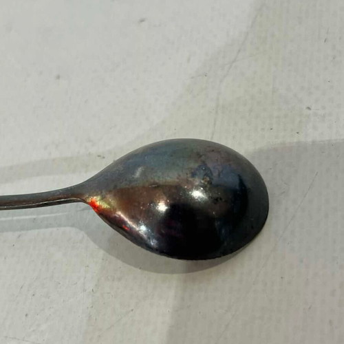 Vintage alpaca spoon 12cm used