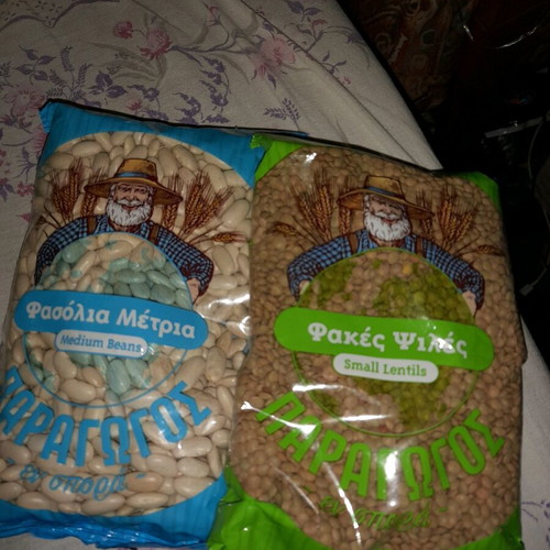 Lentils and beans pack of 3 and 2, new