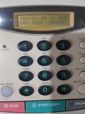 Samsung SF 800 fax and landline phone like new, wired