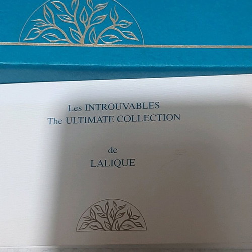 Les Introuvables The Ultimate Collection Crystal Rare Limited Bottles by Lalique Pure Parfum new