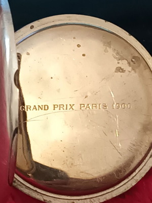 Ρολόι τσέπης Zenith Grand Prix Paris 1900 μεταχειρισμένο, συλλεκτικό, vintage