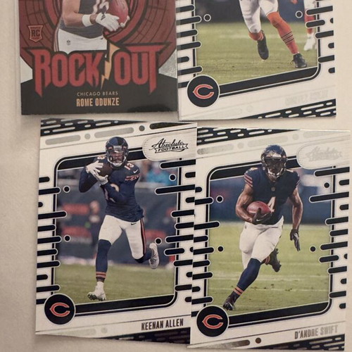 Chicago Bears Absolute Football Panini & Panini Optic loot like new