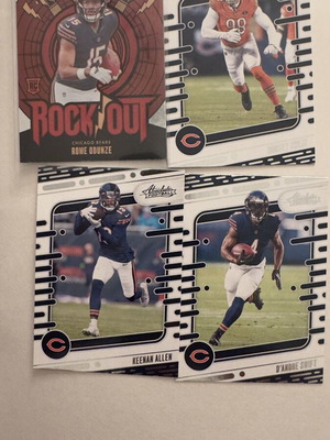 Chicago Bears Absolute Football Panini & Panini Optic loot like new