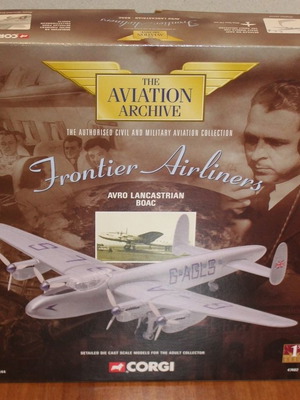 Corgi 47402 Avro Lancastrian BOAC μοντέλο σαν καινούργιο, κλίμακα 1:144