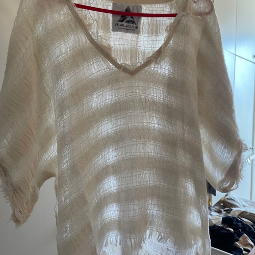 Pearl and Caviar boho blouse like new, one size