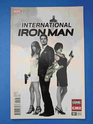International Iron Man 1 comic book used, English