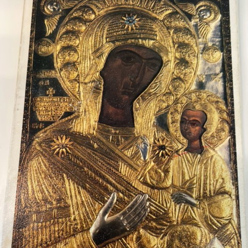 Holy narration of the miraculous icon of Panagia Prousiotissa used