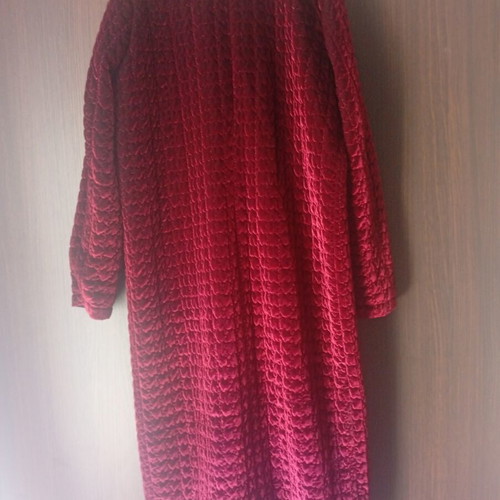 Zara women's coat bordeaux like new, size L