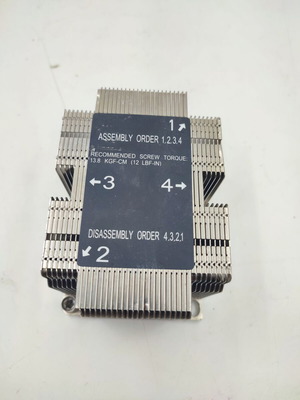 Supermicro SNK-P0078P 2U Passive Server CPU Heatsink like new, Socket LGA4189
