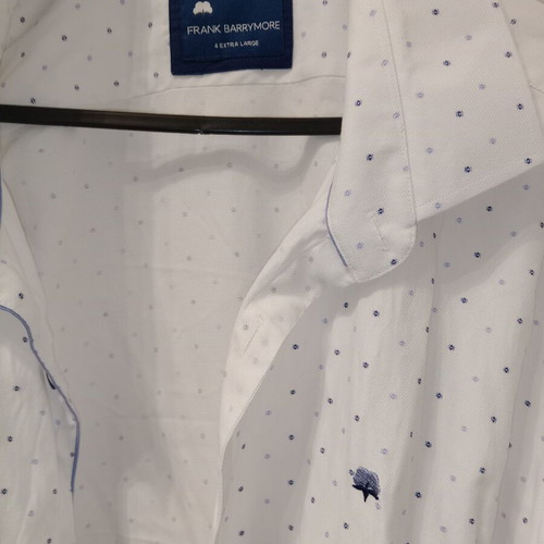Men's formal shirts and trousers pack XXXL & XXXXL like new, white and blue