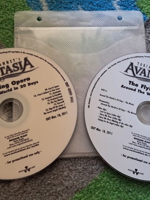 The Flying Opera Promo Live 2011 Europe CD used, metal