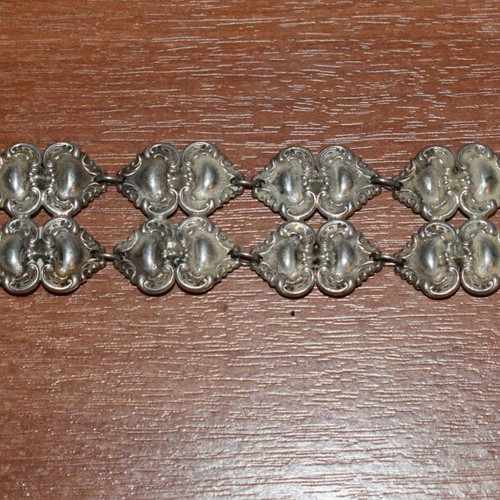 Vintage silver bracelet used