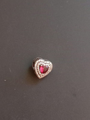 Pandora silver heart original charm new
