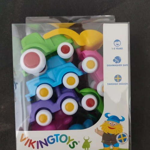 Viking toy cars set of 7 mini vehicles