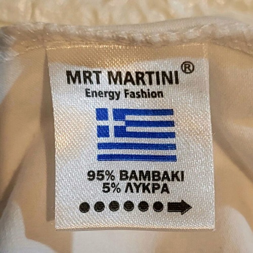 Martini XL white long-sleeve shirt like new, cotton blend