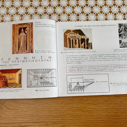 Visual Arts Book A Eniaio Lykeiou like new