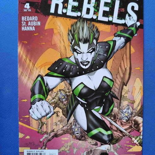 Rebels R.E.B.E.L.S. Vol. 2 comic book used, English