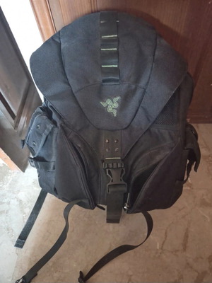 Razer backpack used, authentic