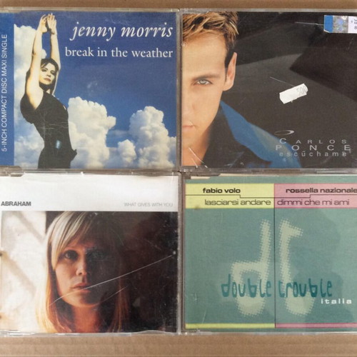 Set of 36 used CD singles Pop, Rock, Dance, Soul