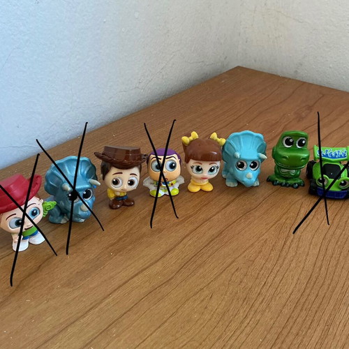 Toy Story Disney Doorables 4 Figures New